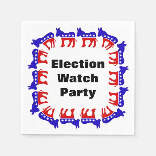 Party der demokratischen Wahlen Serviette (Vorderseite)