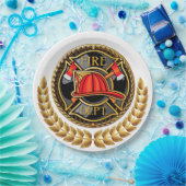 Party der Feuerwehr Pappteller (Party)