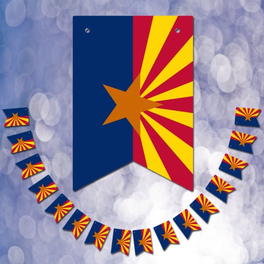 Party der Flagge von Arizona, Banners / Hochzeiten