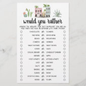 Party der Freunde würden Sie lieber editierbares S (Vorderseite)