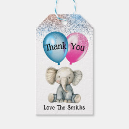 Party der Genderoffenbarung Danke, dass Sie Gesche Geschenkanhänger