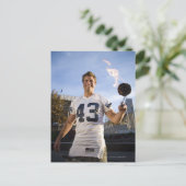 Party der Heckklappe vor einem Fußballspiel Einladungspostkarte (Stehend Vorderseite)