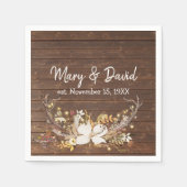 Party der Hirschfeinde Serviette (Vorderseite)