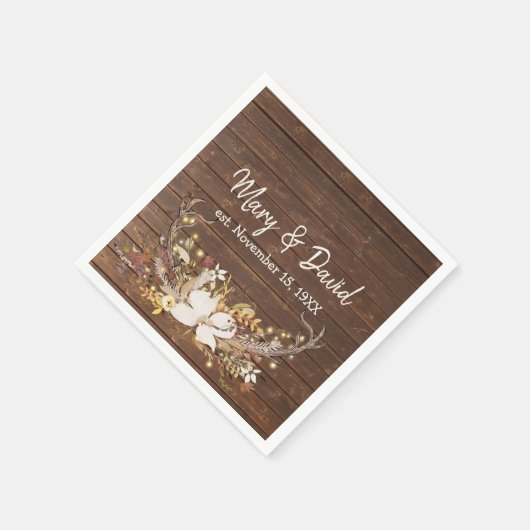 Party der Hirschfeinde Serviette (Ecke)