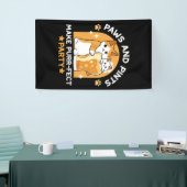 Party der Katze - Pasten und Pints Banner (Messeveranstaltung)