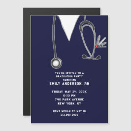 Party der Krankenpflege Magneteinladung