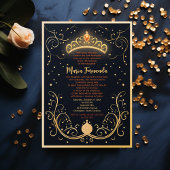 Party der Marine und des Goldenen Blumenkrons Quin Einladung