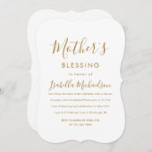 Party der Minimalistischen Christlichen Mutter mit Einladung (Vorne/Hinten)