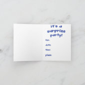 Party der Preisverleihung Einladung (Innenseite)