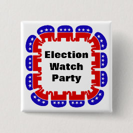 Party der republikanischen Wahlbeobachtungsmission Button