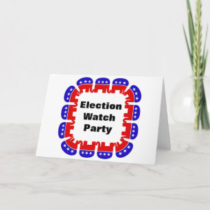 Party der republikanischen Wahlbeobachtungsmission Karte