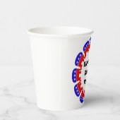 Party der republikanischen Wahlbeobachtungsmission Pappbecher (Rechts)