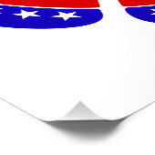 Party der republikanischen Wahlbeobachtungsmission Poster (Ecke)