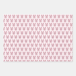 Party der Rosa Bollen Geschenkpapier Set