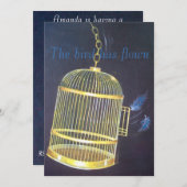 Party der Scheidung lustig personalisiert Einladung (Vorne/Hinten)