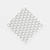 Party der Scheidung Serviette (Ecke)