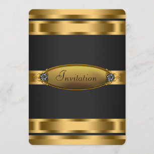 Party der schwarzen Krawatte Einladung