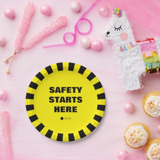 Party der Sicherheitsabteilung Pappteller (Party)