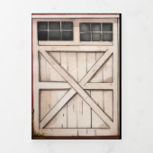 Party der Stallkühe Dreifach Gefaltete Einladung (Cover)