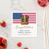 Party der US-amerikanischen Flag-Army Serviette (Beispiel)