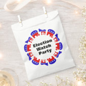 Party der Wahlbeobachtung Geschenktütchen (Ausgeschnitten)