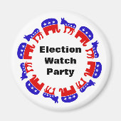 Party der Wahlbeobachtung Magnet (Vorne)