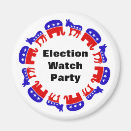 Party der Wahlbeobachtung Magnet