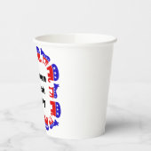 Party der Wahlbeobachtung Pappbecher (Links)