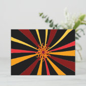 Party der Wintersolstiz Einladung (Stehend Vorderseite)