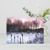 Party der Wintersolstiz Einladung (Stehend Vorderseite)