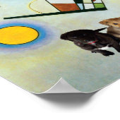 Party der Zusammensetzung VIII Poster (Ecke)