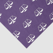 Party des Anwalts - Geschenkpapier Seidenpapier (Ausschnitt)