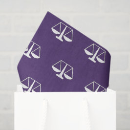 Party des Anwalts - Geschenkpapier Seidenpapier