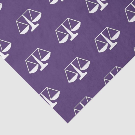 Party des Anwalts - Geschenkpapier Seidenpapier (Ausschnitt)