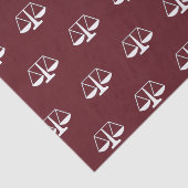 Party des Anwalts - Geschenkpapier Seidenpapier (Ausschnitt)