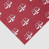 Party des Anwalts - Geschenkpapier Seidenpapier (Ausschnitt)