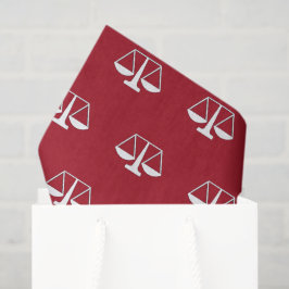 Party des Anwalts - Geschenkpapier Seidenpapier