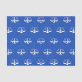 Party des Anwalts - Geschenkpapier Seidenpapier (Vorderseite)