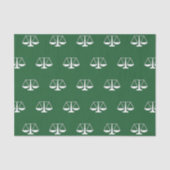 Party des Anwalts - Geschenkpapier Seidenpapier (Vorderseite)