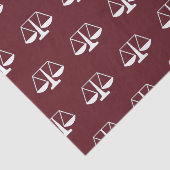 Party des Anwalts - Geschenkpapier Seidenpapier (Ausschnitt)