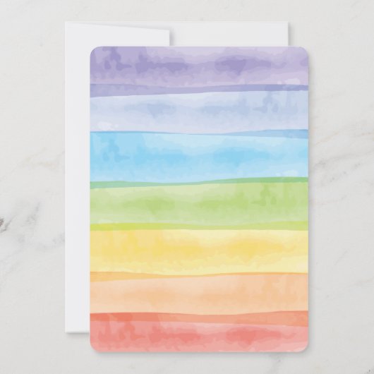 Party des Brautparty Einladung (Rückseite)