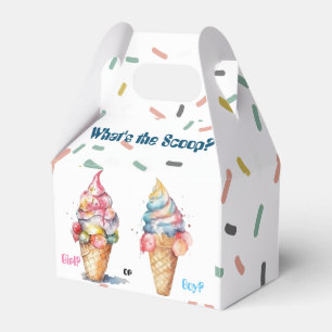Party des Eiskremgeschlechts Geschenkschachtel
