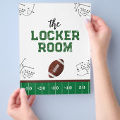 Party des ersten Jahres Flyer (Hand)