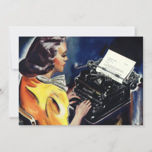 Party des Führungskraft-Sekretärs, in dem Letter O Einladung