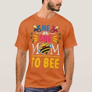 Party des Geschlechts Er oder sie Mama zu sein T-Shirt