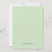 Party des Grünen Beer St Patrick's Day Einladung (Rückseite)