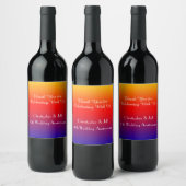 Party des Hellenbogens Weinetikett (Flaschen)