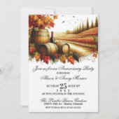 Party des Herbstjahrs Einladung (Vorderseite)