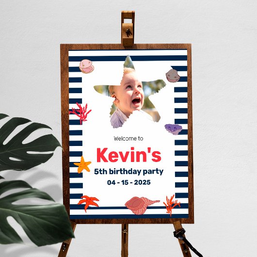 Party des Kindergeburtstags Poster