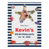 Party des Kindergeburtstags Poster (Vorderseite)